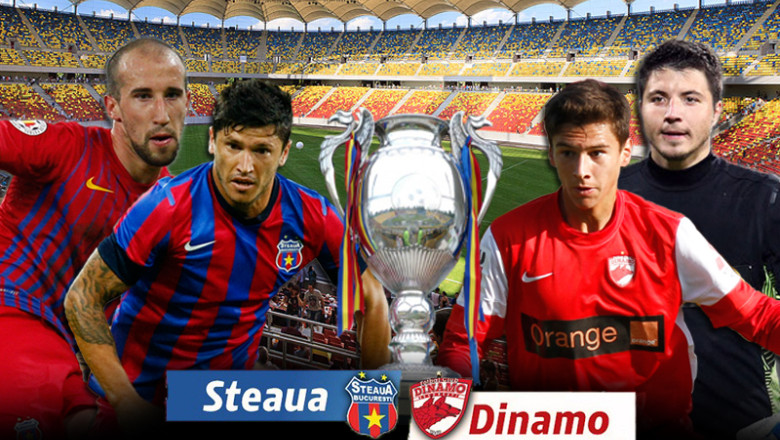 Cupa Romaniei. Steaua - Dinamo, 5-2. Ros-albastrii sunt aproape calificati in finala Imagine