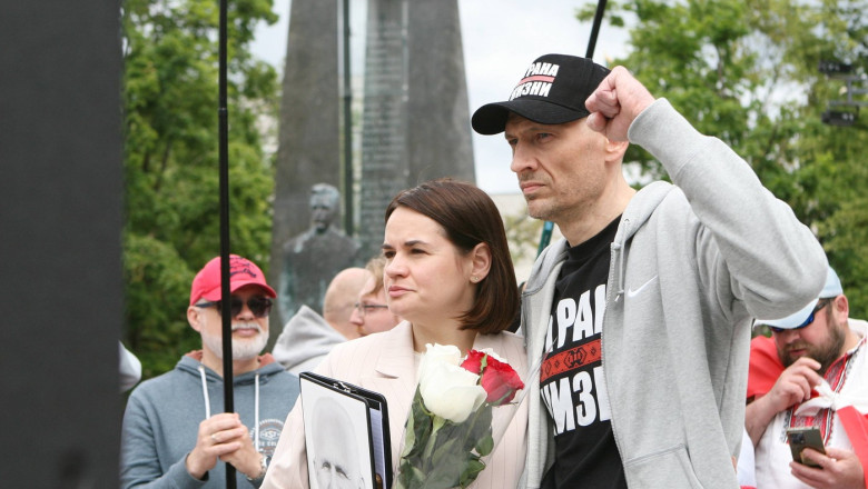 Cuplul care conduce opozitia din Belarus a dezvaluit cum putea fi evitat razboiul din Ucraina: „Acum se vede unde au dus acele greseli” Imagine