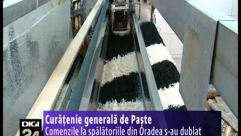Curatenie generala de Paste. Comenzile la spalatoriile din Oradea s-au dublat Imagine