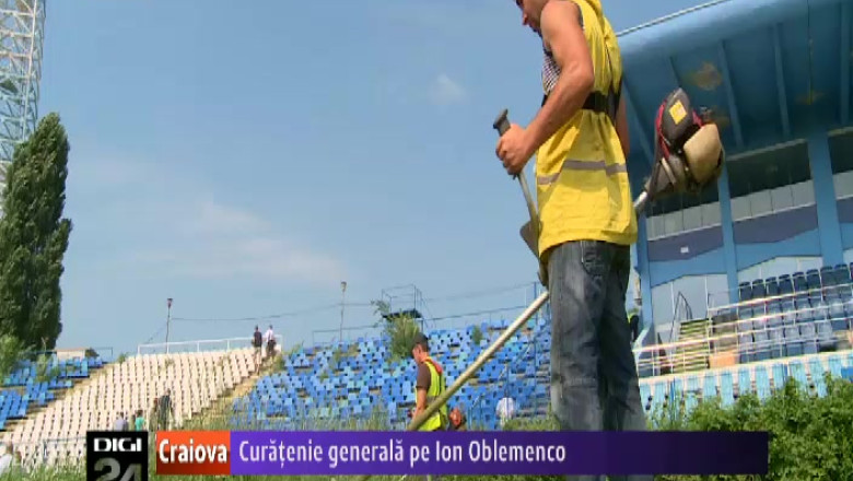 Curatenie generala pe „Ion Oblemenco” Imagine