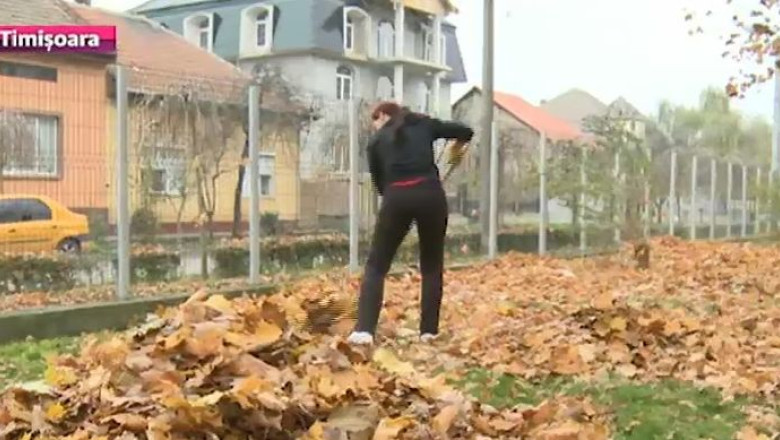 Curatenie voluntara in parcuri. Primaria inca nu a incheiat un contract cu o firma de spatii verzi Imagine