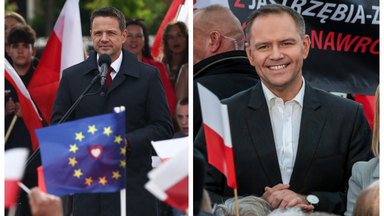 Cursa prezidentiala foarte stransa in Polonia: Candidatul pro-UE are un mic avans in fata celui sustinut de conservatorii nationalisti Imagine