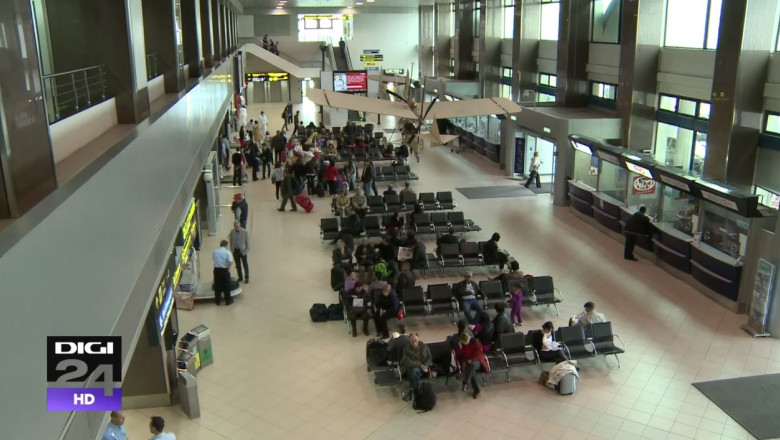Cursele de pe Aeroportul Henri Coanda decoleaza cu intarzieri de pana la o ora Imagine
