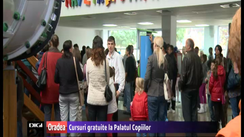 Cursuri gratuite la Palatul Copiilor din Oradea Imagine