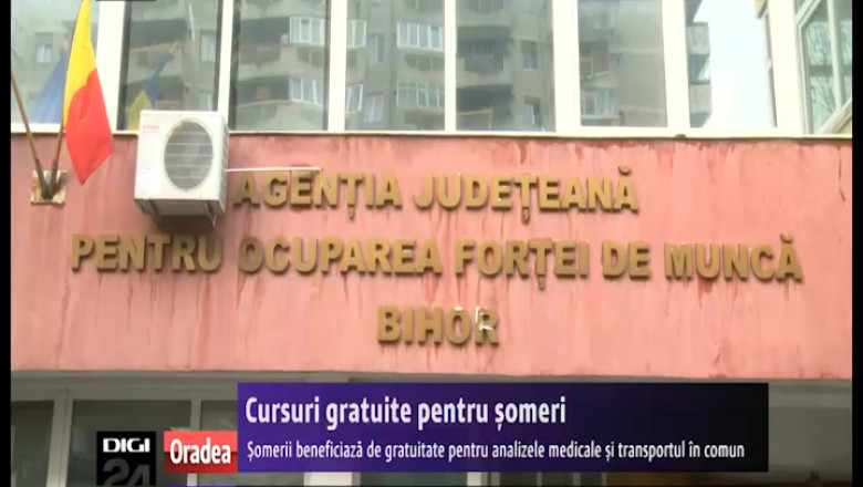 Cursuri gratuite pentru somerii din Bihor, prin intermediul AJOFM Imagine