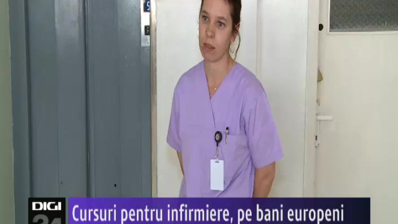 Cursuri pentru infirmiere pe bani europeni Imagine