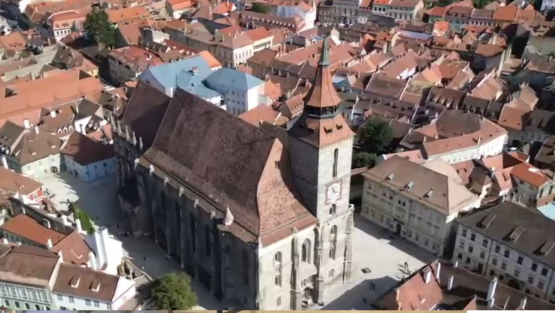 Curtea Bisericii Negre din Brasov va fi reabilitata, dupa 150 de ani. Cum va arata si cand ar urma sa fie gata lucrarile Imagine
