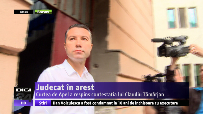 Curtea de Apel a respins contestatia lui Claudiu Tamarjan Imagine