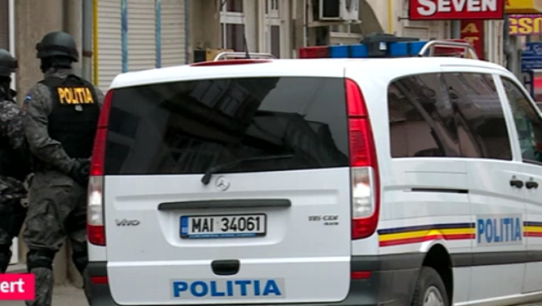 Cutie de valori, furata dintr-o banca. Jaful a durat un minut, paza a venit dupa cinci Imagine