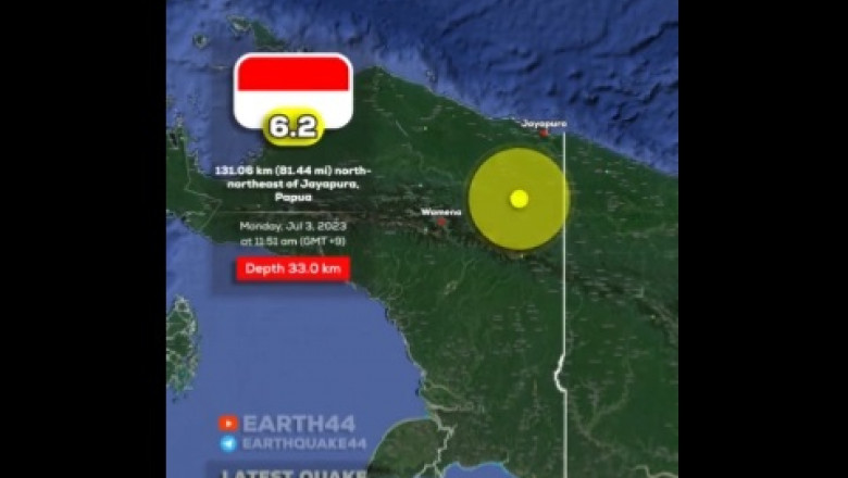 Cutremur cu magnitudinea 6,2 in provincia indoneziana Papua Imagine