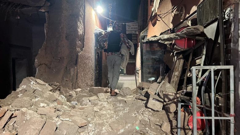Cutremur in Maroc. MAE: Un grup de romani se afla in aceasta tara. Familia a fost informata ca sunt in siguranta Imagine