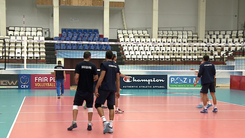 CVM Tomis in careul de asi al Cupei CEV. CVM Tomis - Milli Piyango Ankara, scor 3 - 0 Imagine