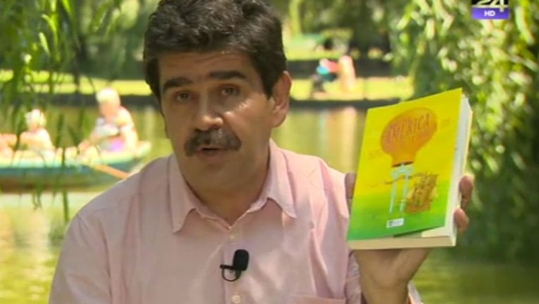 „Da-te la o carte”. Radu Paraschivescu recomanda cartea „America dezgolita de la brau in jos”, de Raluca Feher Imagine