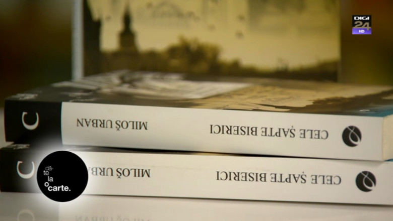 DA-TE LA O CARTE. Radu Paraschivescu recomanda „Cele sapte biserici”, de Milos Urban Imagine