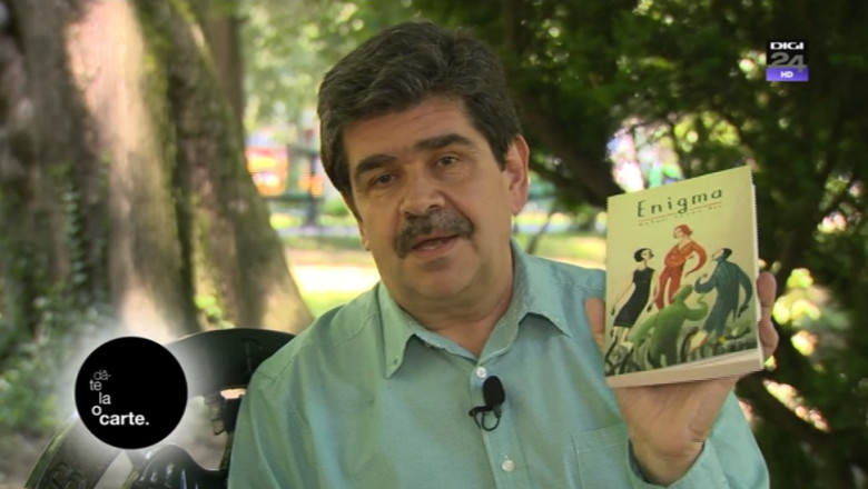 Da-te la o carte. Radu Paraschivescu recomanda „Enigma” de Antoni Casas Ros. Autorul nu a mai aparut in public de 17 ani Imagine