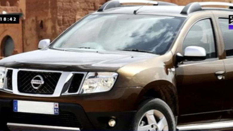 Dacia Duster, transformata in Nissan Terrano Imagine
