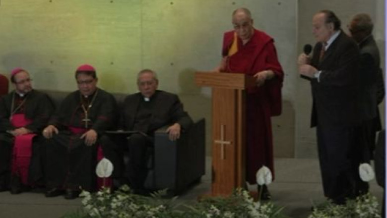 Dalai Lama, discurs in Mexic: Este nevoie de un efort constant pentru a aduce armonie intre religii Imagine