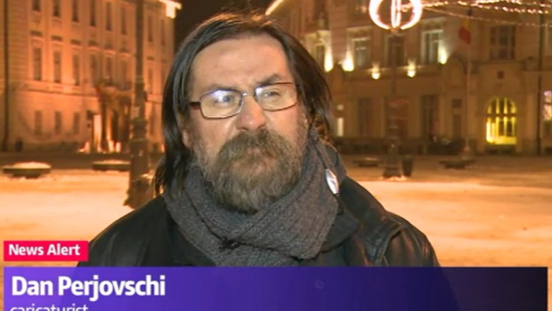 Dan Perjovschi: Va exista o perioada in care creionul va fi atent pe hartie Imagine