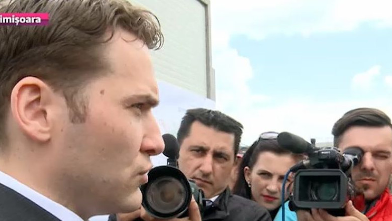 Dan Sova, ministrul Transporturilor, la Timisoara: fara solutii, dar cu reprosuri  Imagine