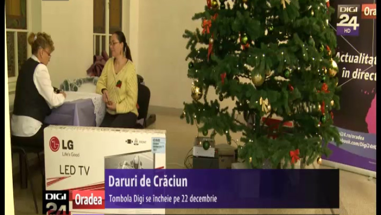 Daruri de Craciun. Tombola Digi ofera mii de premii telespectatorilor Digi24 Imagine