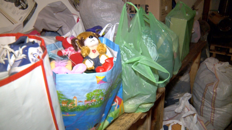 Daruri pentru familii sarace. Un club de motociclisti din Iasi a organizat o campanie umanitara Imagine