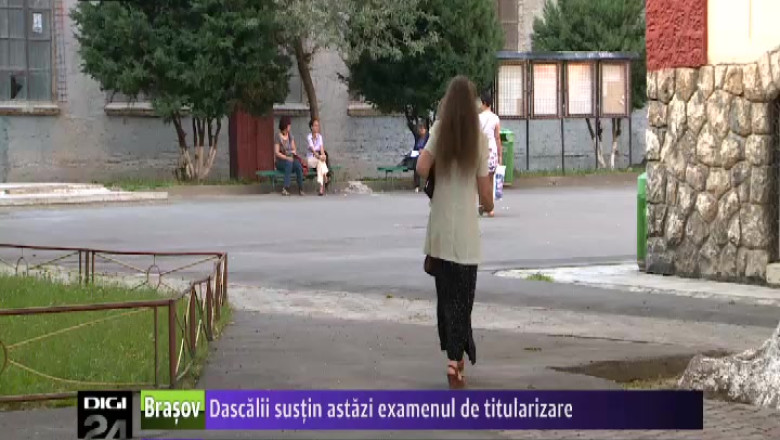 Dascalii au sustinut astazi examenul de titularizare Imagine