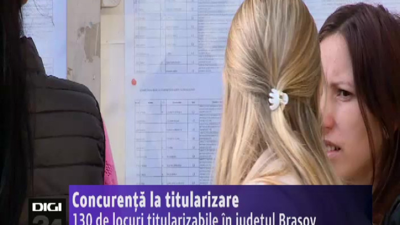 Dascalii au sustinut examenul de titularizare. In judetul Brasov sunt 130 de locuri titularizabile Imagine