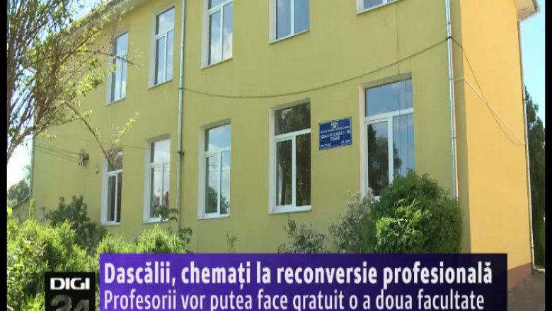 Dascalii, chemati la reconversie profesionala Imagine