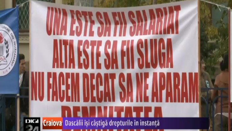 Dascalii din Dolj isi castiga drepturile in instanta Imagine