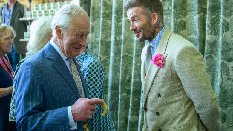 David Beckham va fi innobilat de regele Charles al III-lea. Fostul fotbalist va primi titlul de „Sir” Imagine