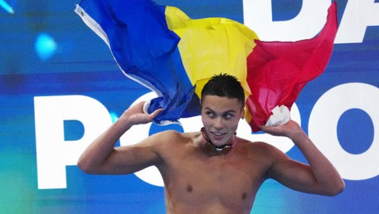 David Popovici a fost la un pas de a se retrage de la Campionatul Mondial de Natatie: „M-a cuprins frica” Imagine