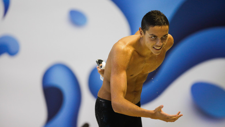 David Popovici este cel mai rapid inotator de pe planeta. A doborat recordul mondial la 100 de metri liber, la CE de natatie de la Roma Imagine