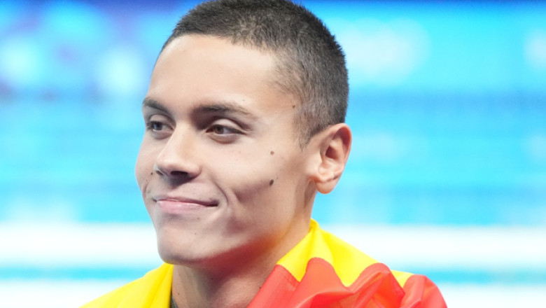 David Popovici face spectacol la Campionatul European U23: medalie de aur la 200 m liber. Popescu, aur la 100 m fluture Imagine