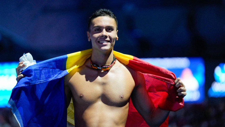 David Popovici implineste 21 de ani la 15 septembrie si vrea sa stranga 100.000 de euro pentru viitorii campioni Imagine