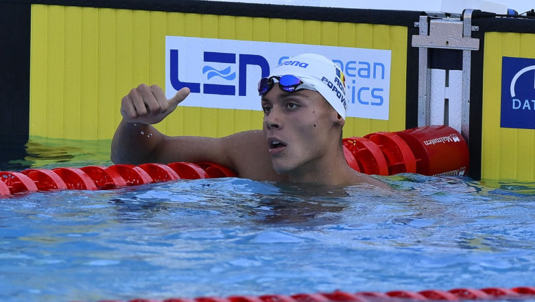 David Popovici, intr-un top alaturi de Messi, Nadal si Verstappen Imagine