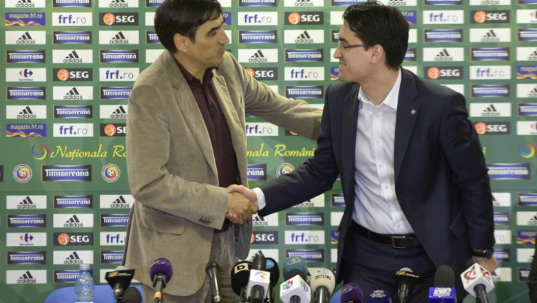 De ce a plecat Victor Piturca dupa 3 minute de la inceputul conferintei in care si-a anuntat plecarea de la nationala Imagine