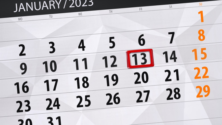 De ce vineri 13 este considerata o zi cu ghinion? Imagine
