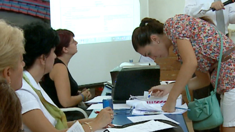 De la catedra, in banci. Profesorii sustin azi examenul de Definitivat Imagine