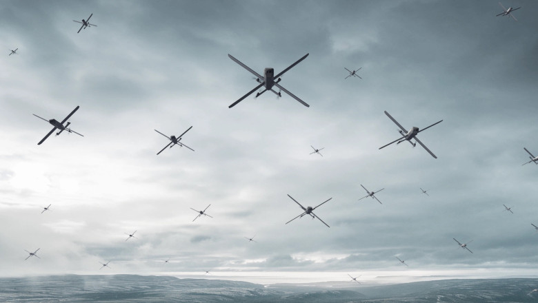 De la cortina de fier la cortina de drone. O companie germana de aparare vrea sa construiasca un „zid de drone” pe flancul estic NATO Imagine
