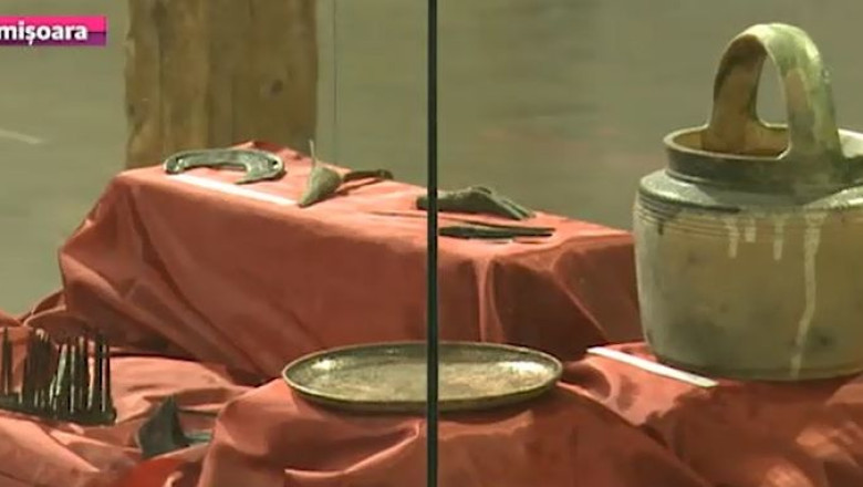 De pe santier, in expozitie. Peste 400 de vestigii arheologice, prezentate publicului, la Timisoara Imagine