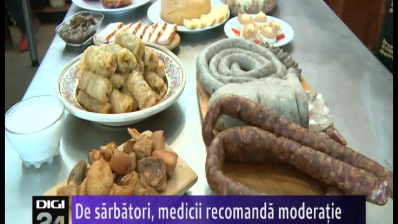 De sarbatori, medicii recomanda moderatie Imagine