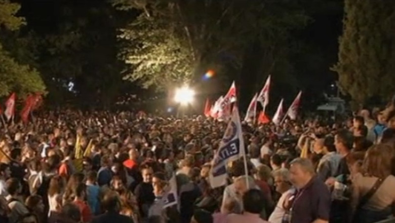 Decizie radicala in Grecia. Radioul si televiziunea de stat, inchise din motive economice Imagine