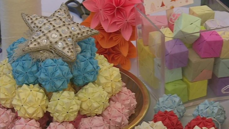 Decoratiuni handmade la Targul de Craciun Imagine