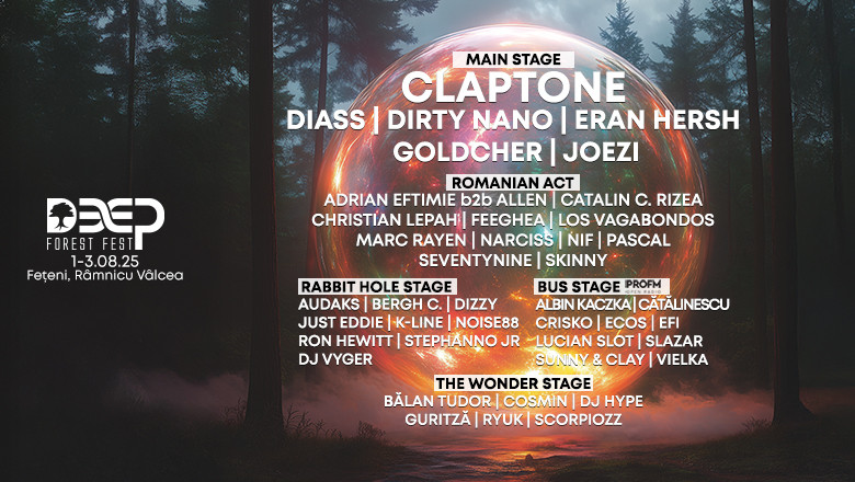 Deep Forest Fest 2025: intre muzica electronica, natura si libertate Imagine