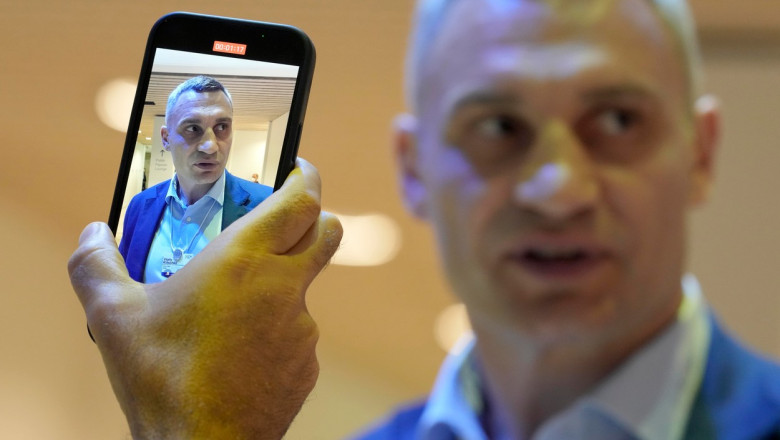 Deepfake cu Vitali Kliciko, primarul Kievului. Edilii a trei metropole europene au fost pacaliti Imagine