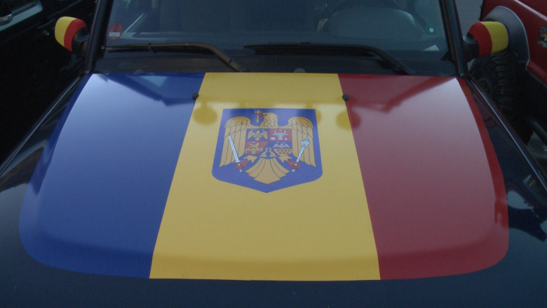 Defilarea cailor putere. De Ziua Nationala, membrii unui club offroad din Oradea au marsaluit prin oras Imagine