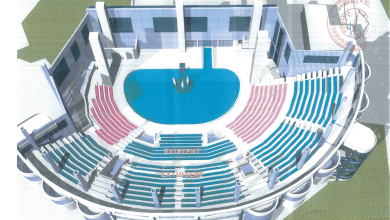 Delfinariul se modernizeaza. Din 2015, la spectacole vor putea asista 1.200 de oameni Imagine