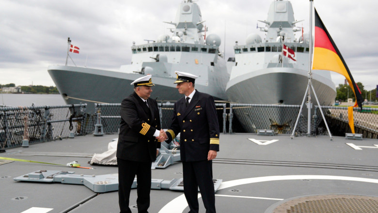 Demonstratie de forta la Marea Baltica. 14 tari membre NATO desfasoara un urias exercitiu militar Imagine