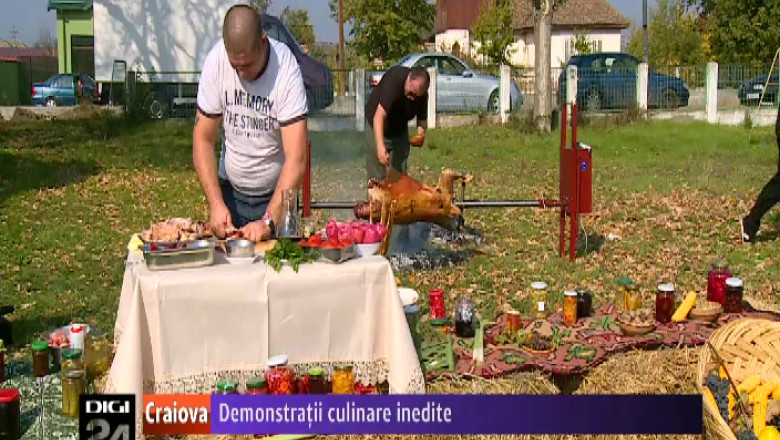 Demonstratii culinare inedite la Basarabi, judetul Dolj   Imagine