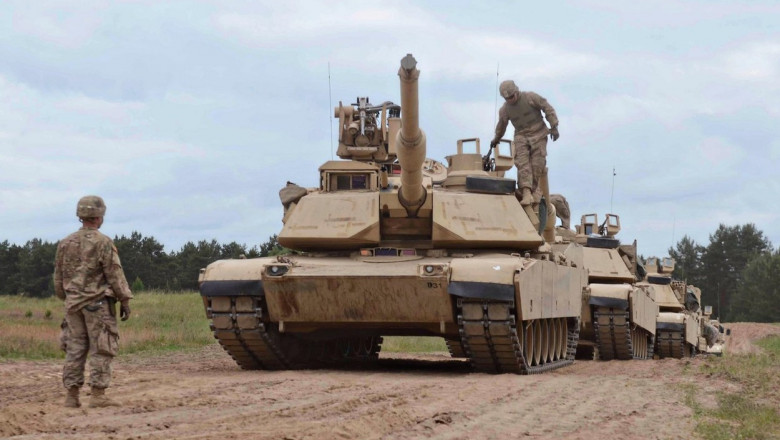 Departamentul de Stat al SUA a aprobat vanzarea de tancuri Abrams catre Romania, un contract in valoare de 2,53 miliarde de dolari Imagine